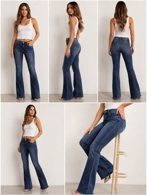 MOTHER The Weekender Fray Jeans Women’s 34 Walking On Coals Flare Raw Hem